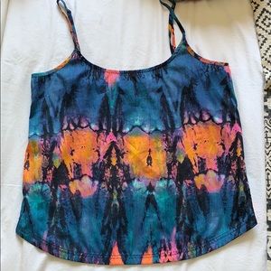 Hurley Tie Die Silky Camisole